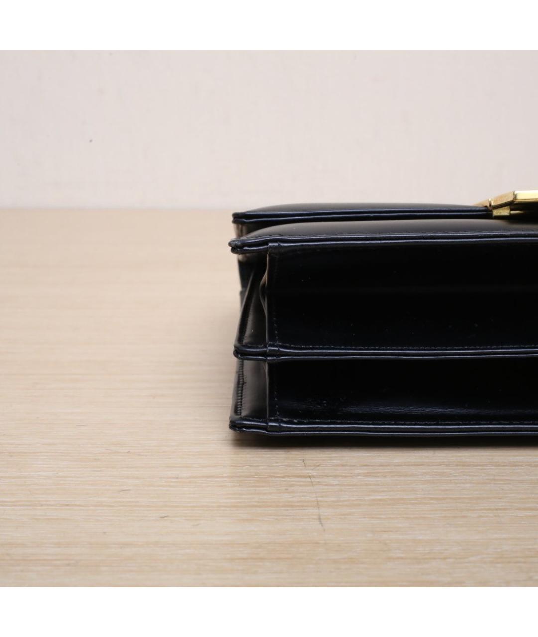 GIVENCHY Черная кожаная сумка через плечо, фото 9