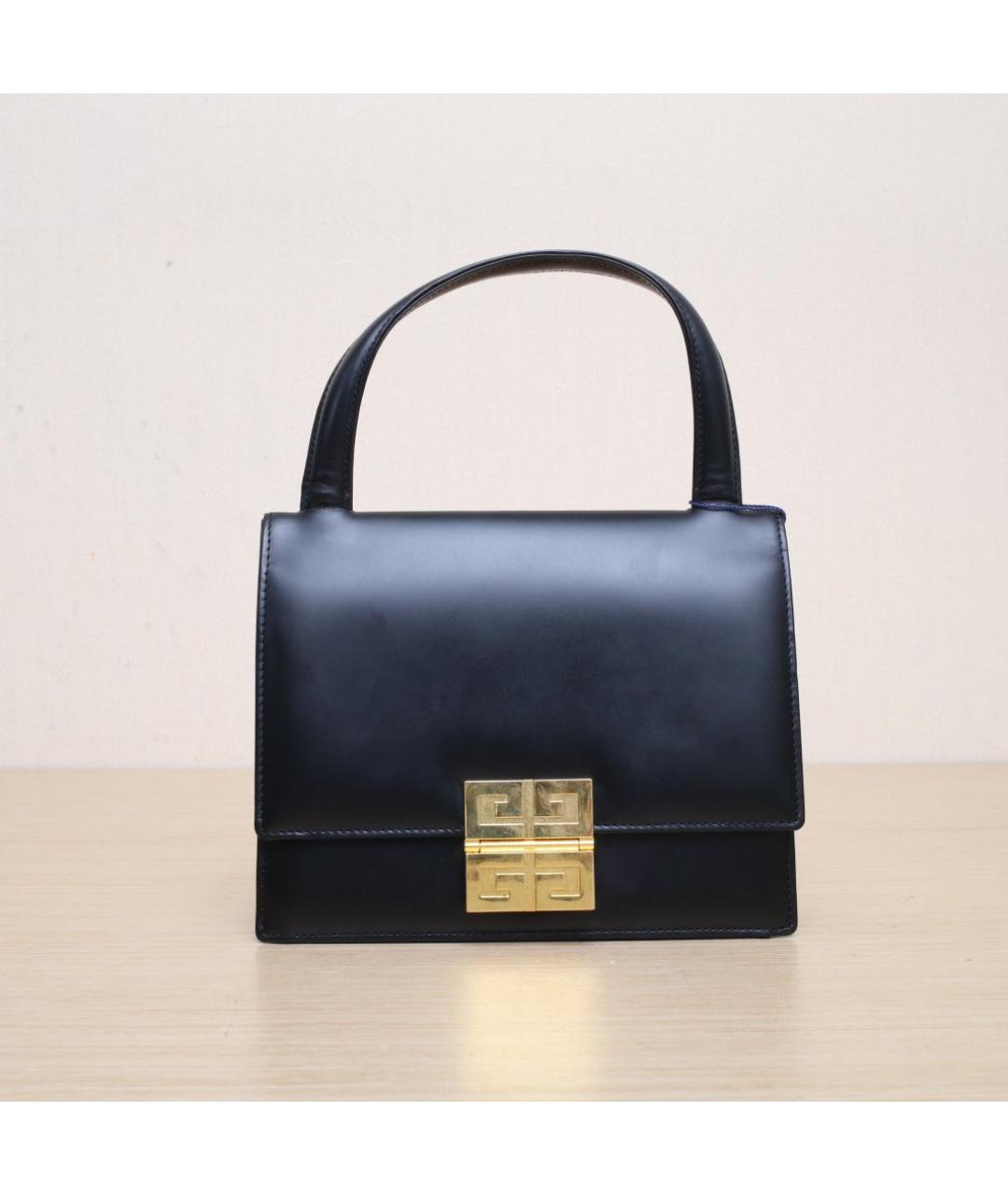 GIVENCHY Черная кожаная сумка через плечо, фото 2