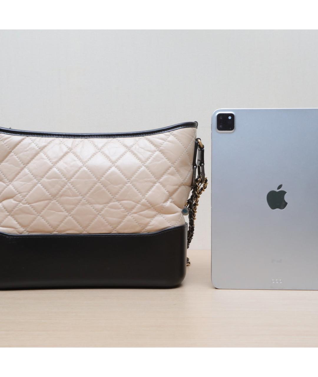 CHANEL Бежевая сумка через плечо, фото 7