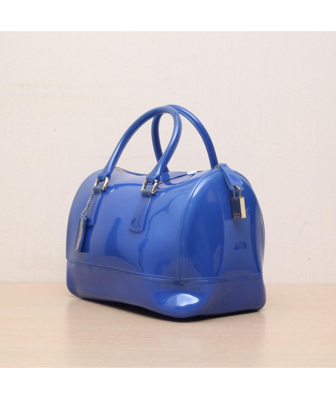 FURLA Синяя сумка через плечо, фото 4