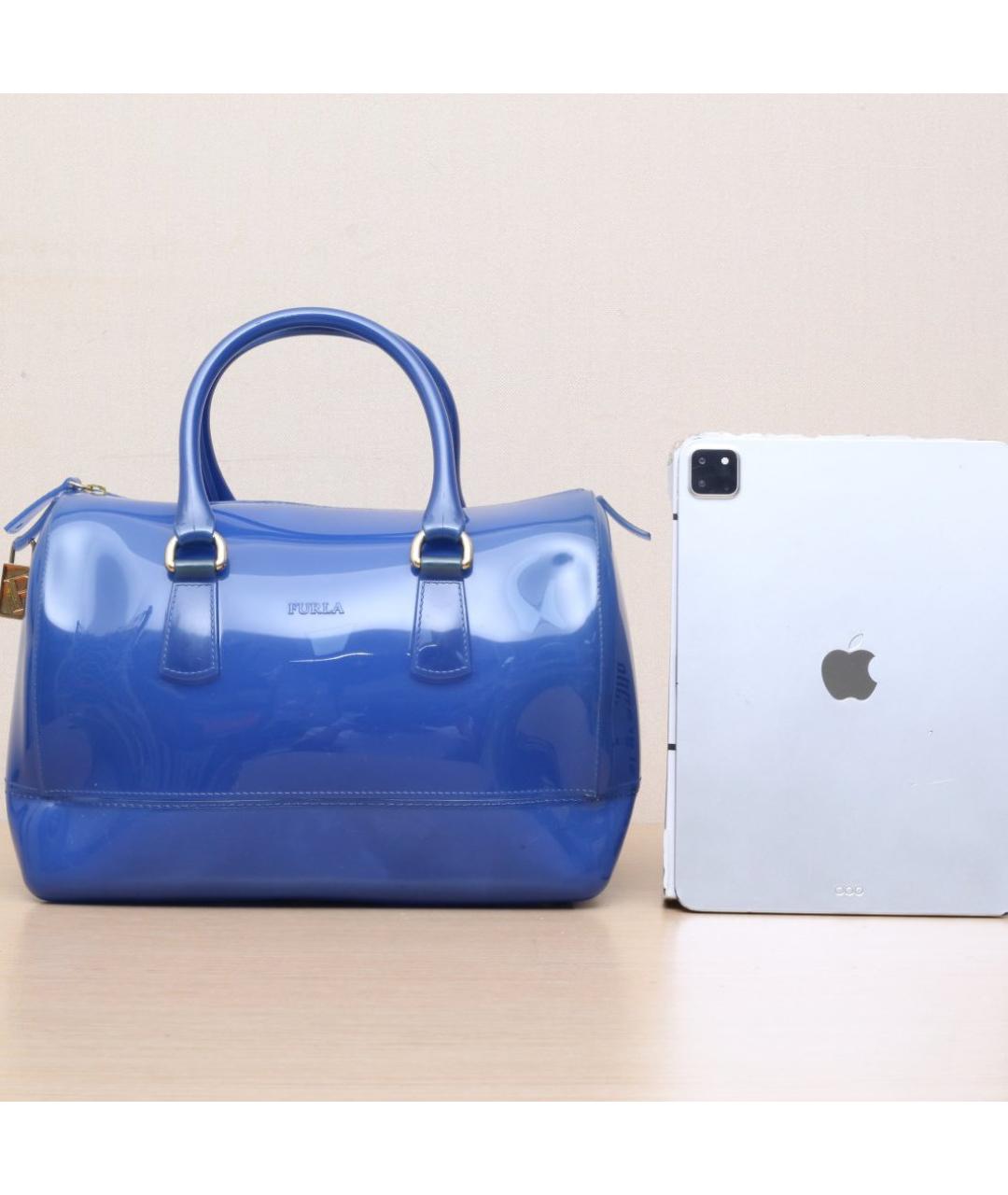 FURLA Синяя сумка через плечо, фото 7