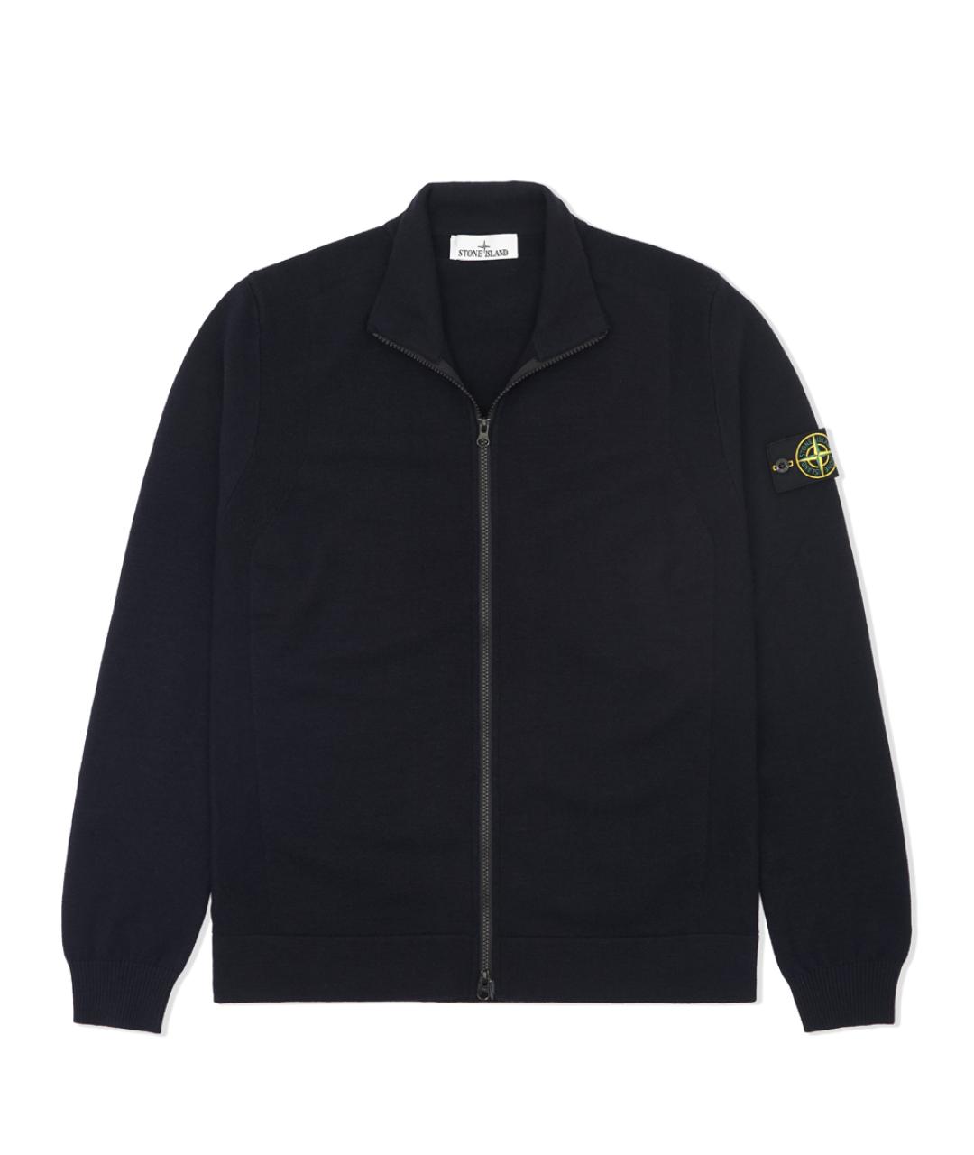 STONE ISLAND Синий шерстяной джемпер / свитер, фото 10