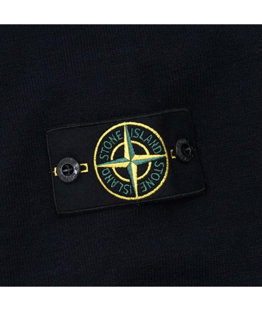 STONE ISLAND Синий шерстяной джемпер / свитер, фото 6