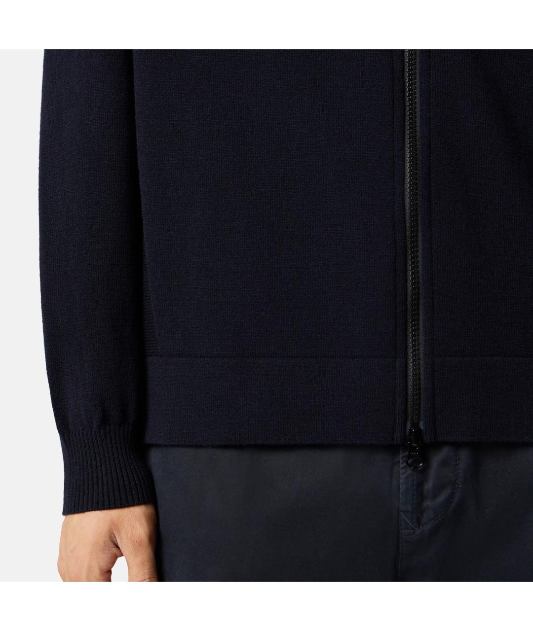 STONE ISLAND Синий шерстяной джемпер / свитер, фото 9