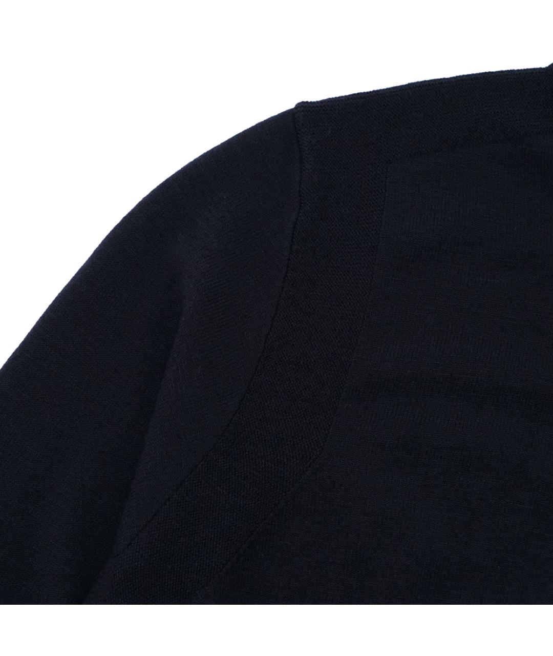 STONE ISLAND Синий шерстяной джемпер / свитер, фото 3