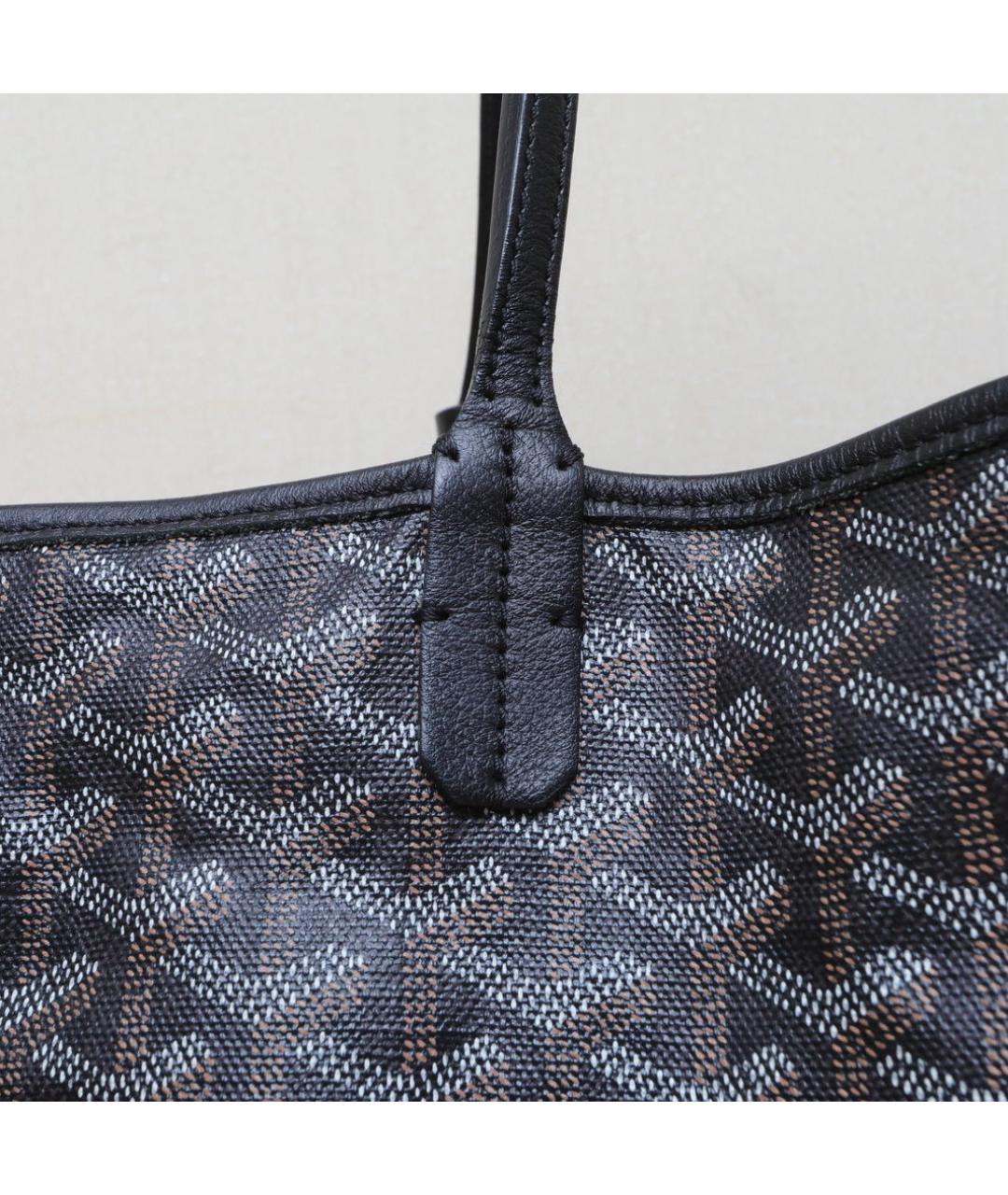 GOYARD Черная сумка через плечо, фото 8