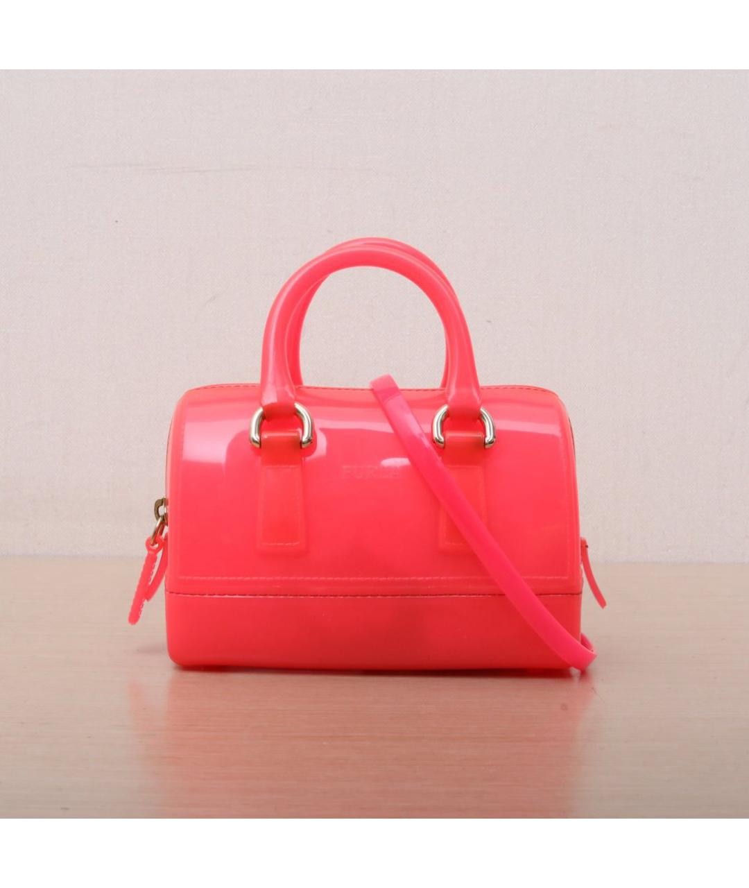 FURLA Розовая сумка через плечо, фото 2