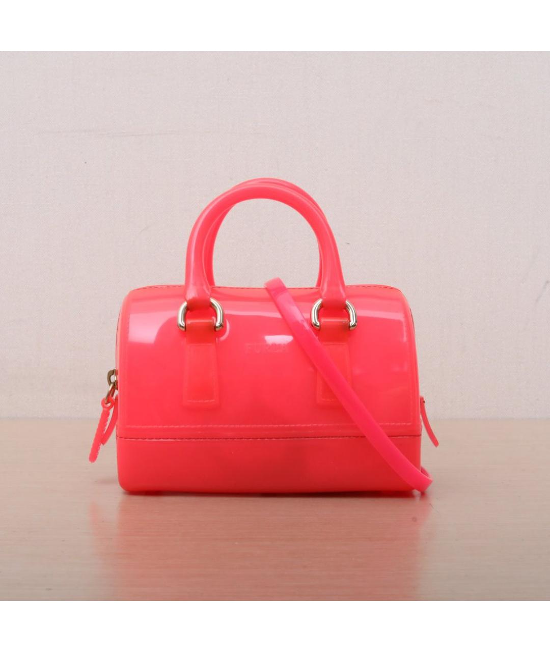 FURLA Розовая сумка через плечо, фото 3