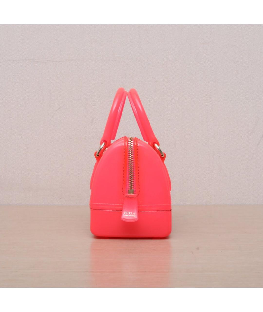 FURLA Розовая сумка через плечо, фото 5