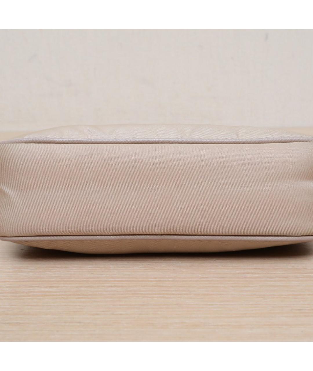 PRADA Розовая кожаная сумка через плечо, фото 9