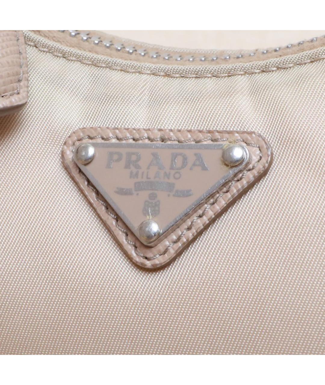 PRADA Розовая кожаная сумка через плечо, фото 8