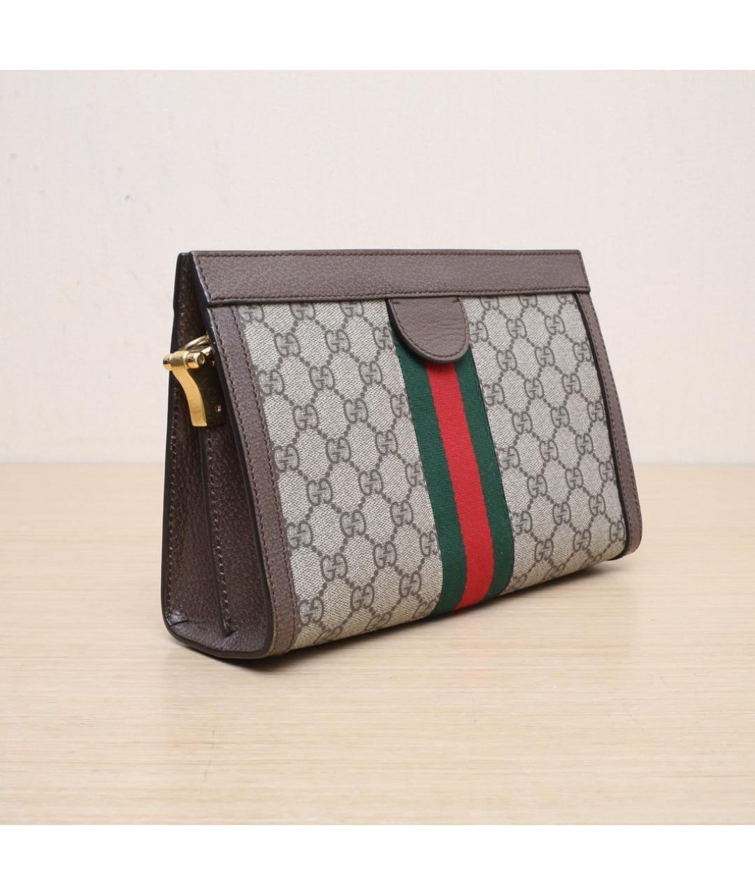 GUCCI Коричневая сумка через плечо, фото 6