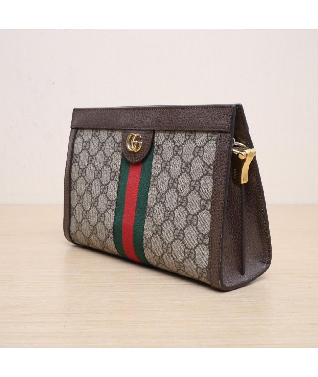 GUCCI Коричневая сумка через плечо, фото 4