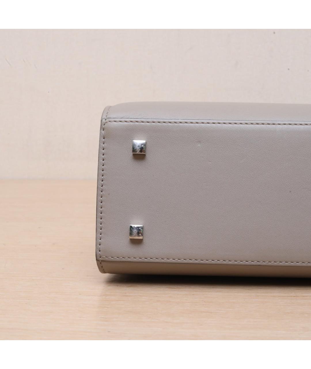 DELVAUX Серая кожаная сумка через плечо, фото 9