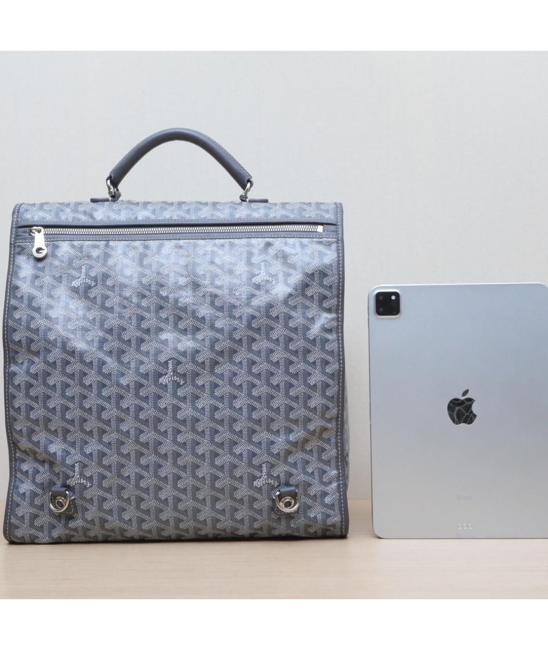 GOYARD Серый рюкзак, фото 7