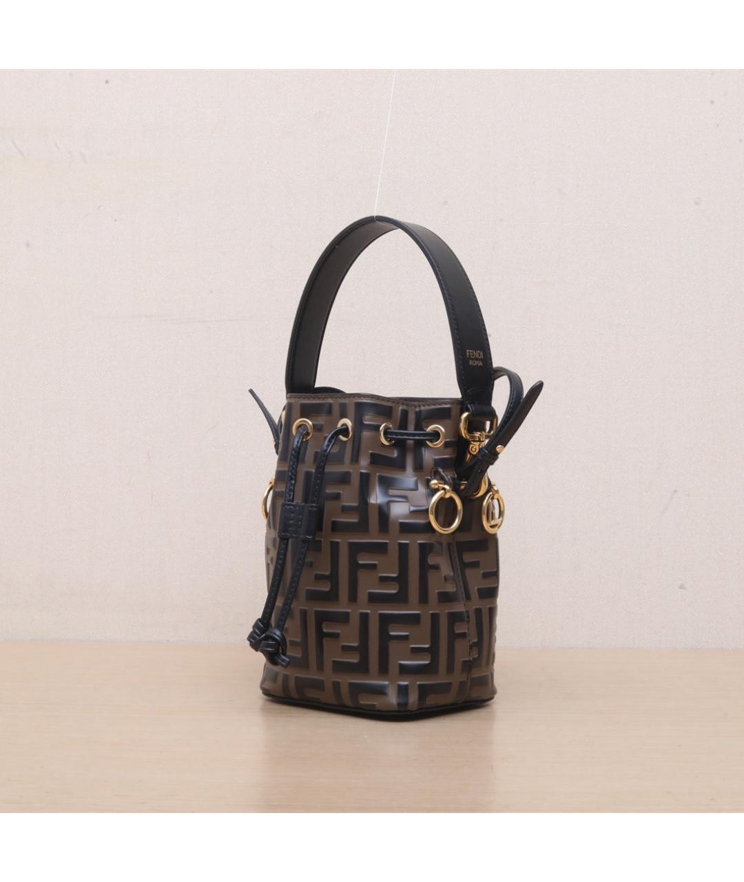 FENDI Коричневая сумка через плечо, фото 4