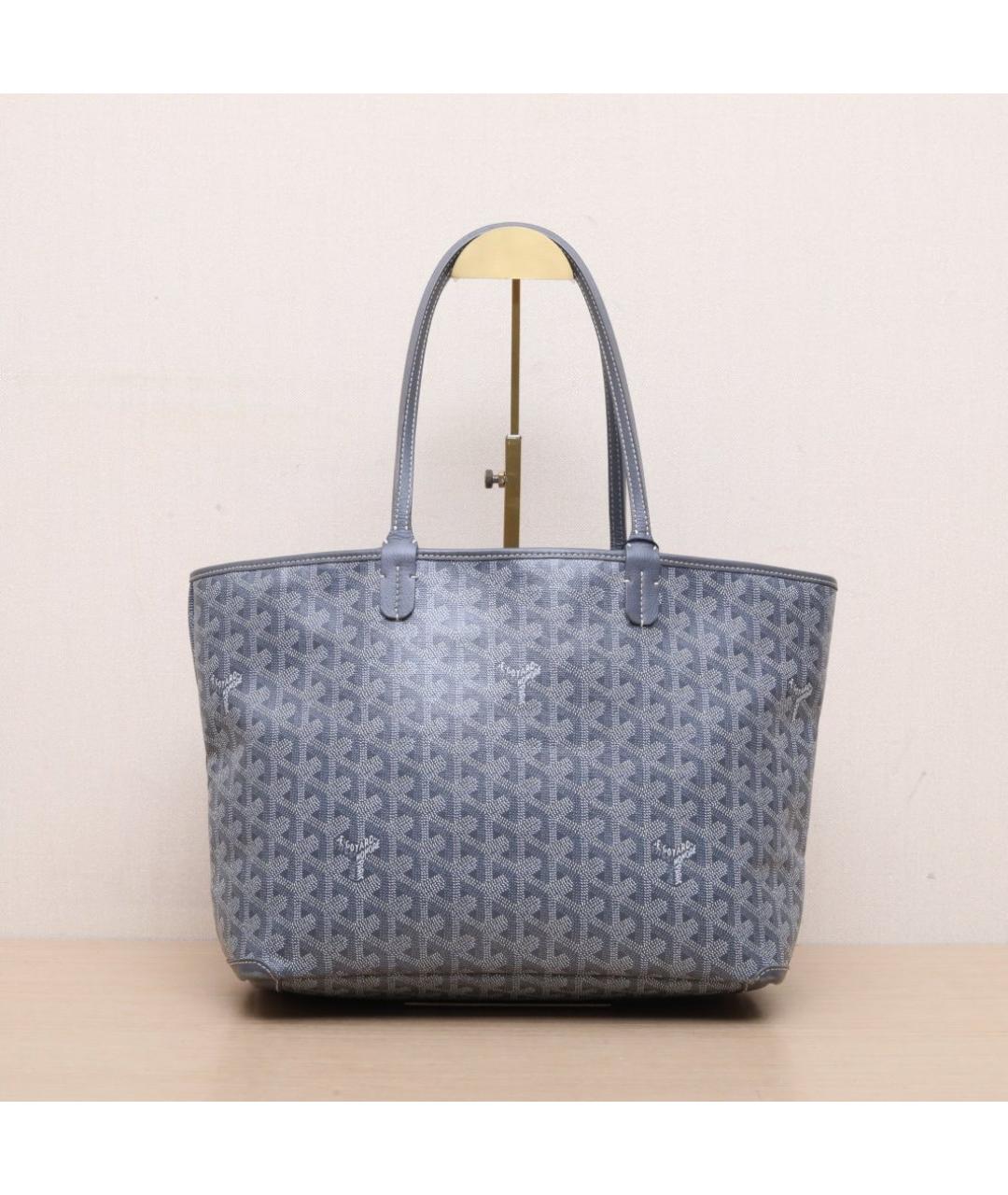 GOYARD Серая сумка через плечо, фото 3