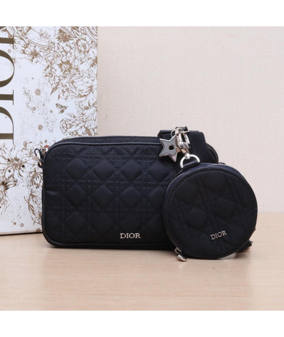 CHRISTIAN DIOR Черная сумка через плечо, фото 2