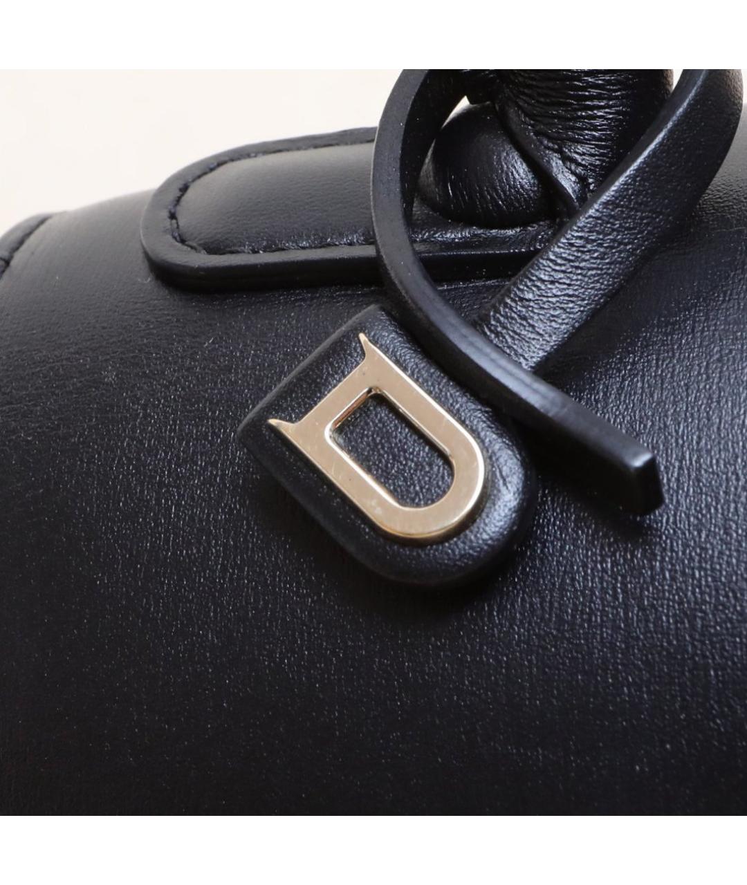 DELVAUX Черная кожаная сумка через плечо, фото 8