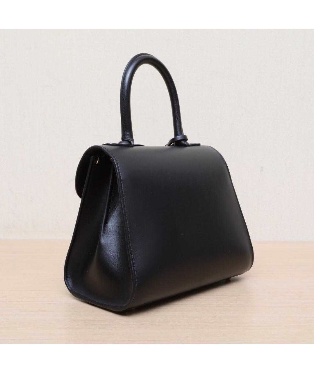 DELVAUX Черная кожаная сумка через плечо, фото 6