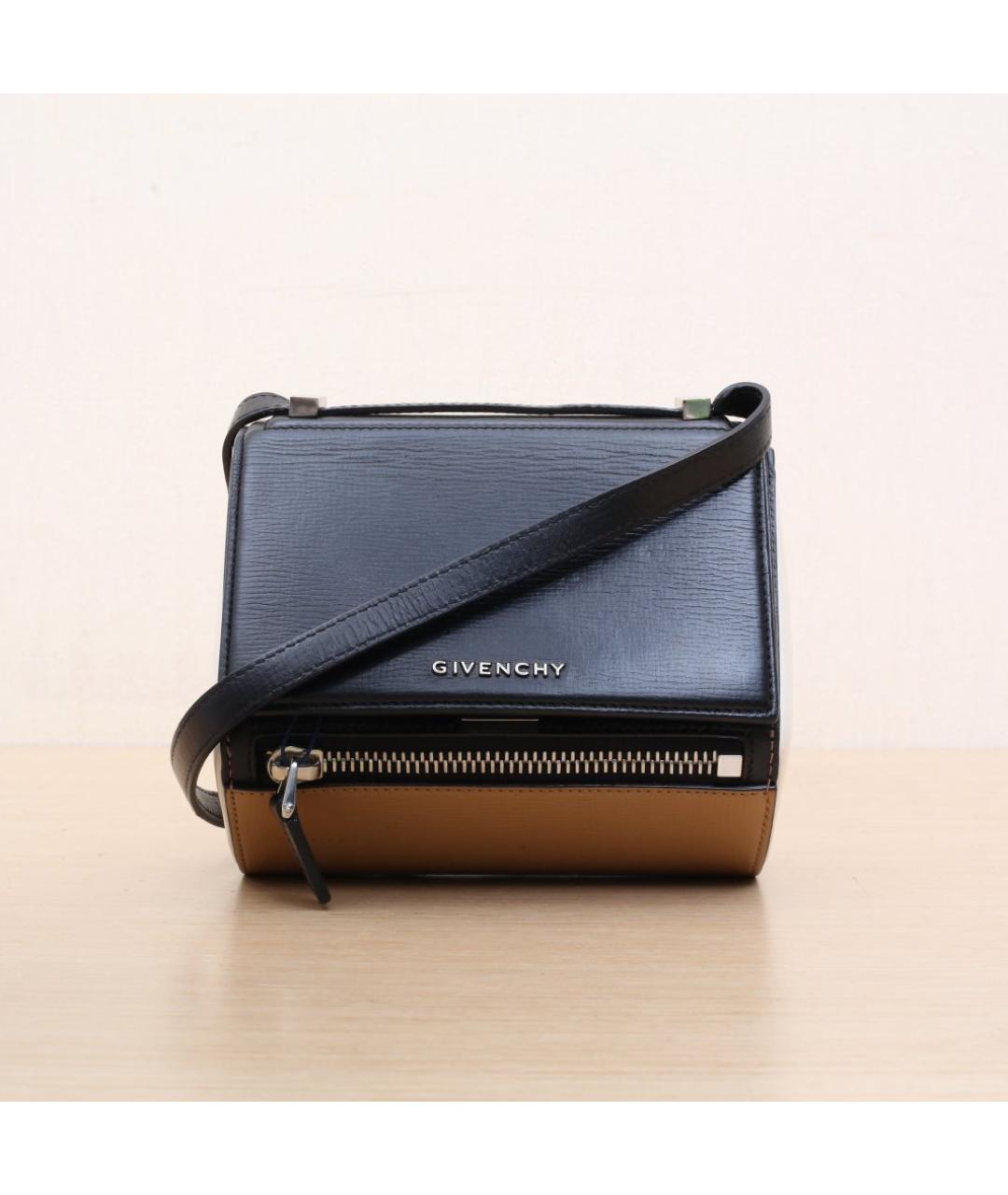 GIVENCHY Черная кожаная сумка через плечо, фото 2