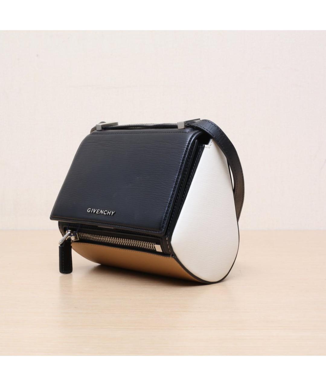 GIVENCHY Черная кожаная сумка через плечо, фото 4