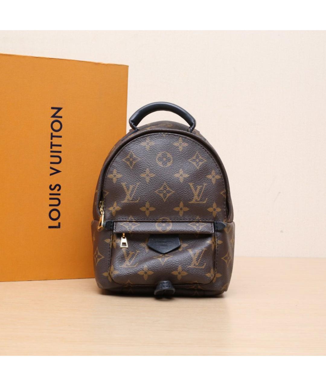 LOUIS VUITTON Коричневый рюкзак, фото 2