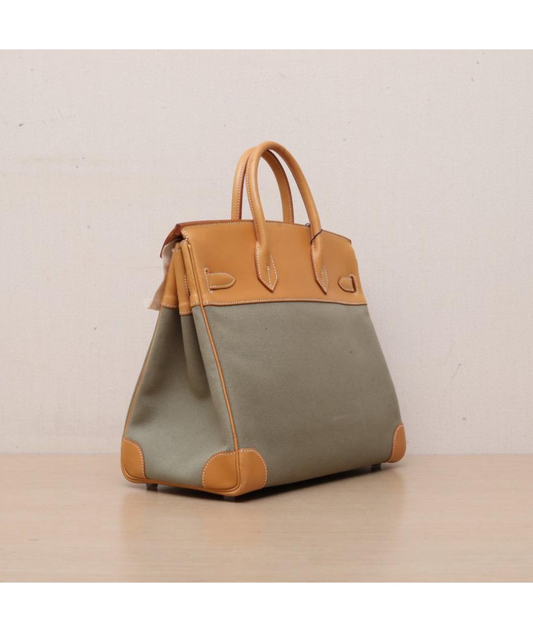 HERMES Коричневая сумка с короткими ручками, фото 6