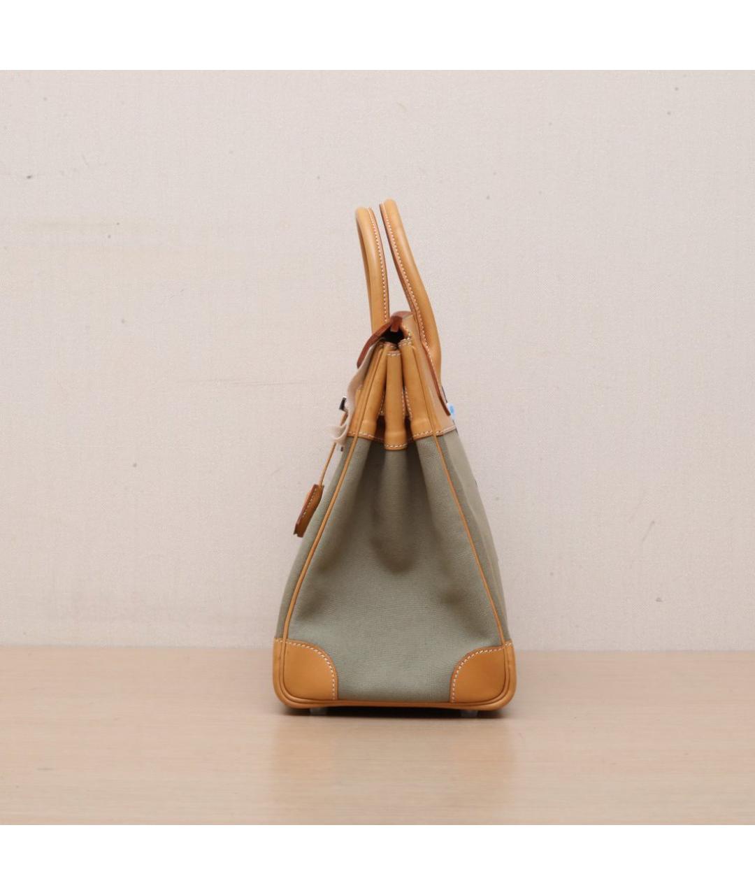 HERMES Коричневая сумка с короткими ручками, фото 5