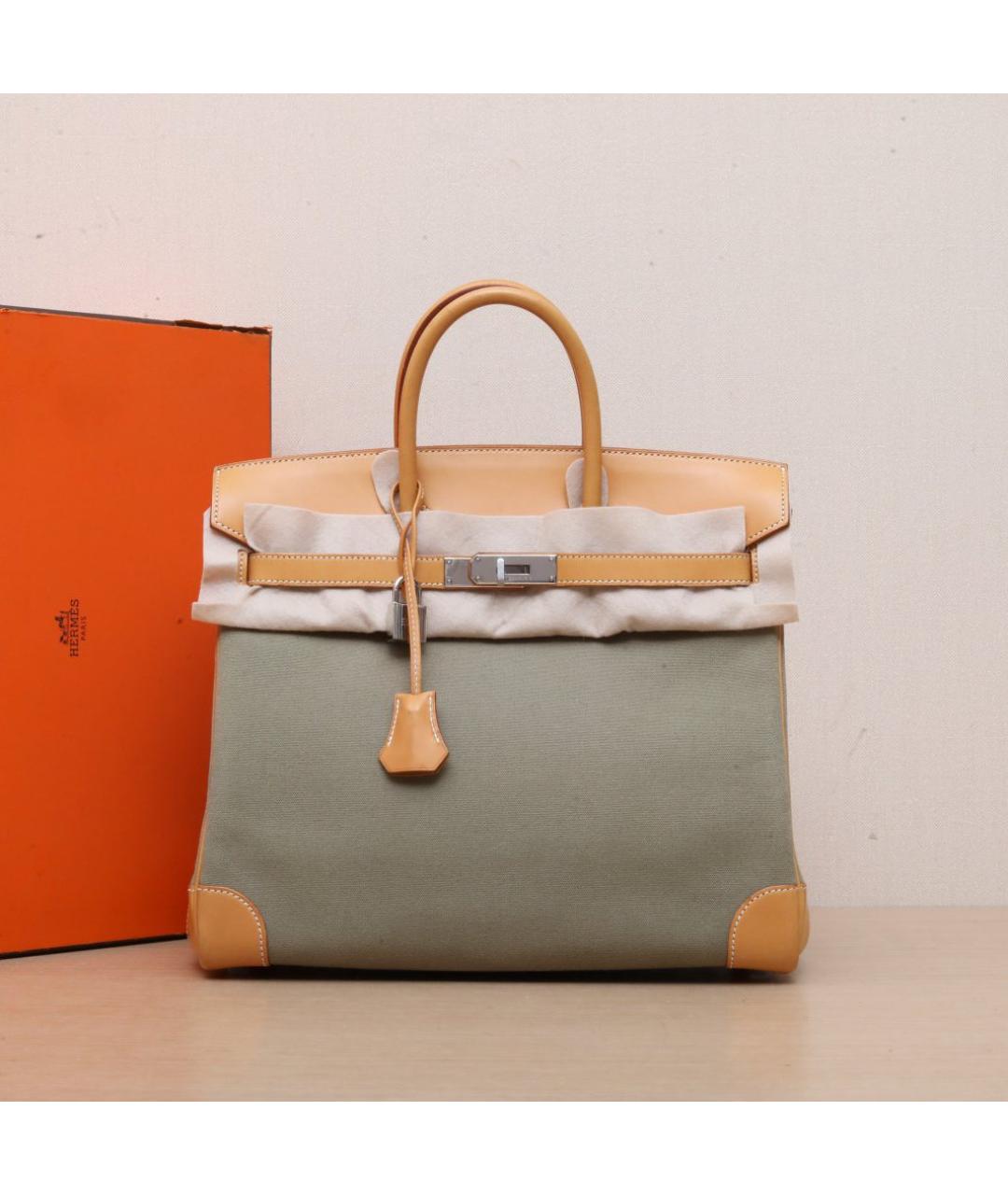 HERMES Коричневая сумка с короткими ручками, фото 2