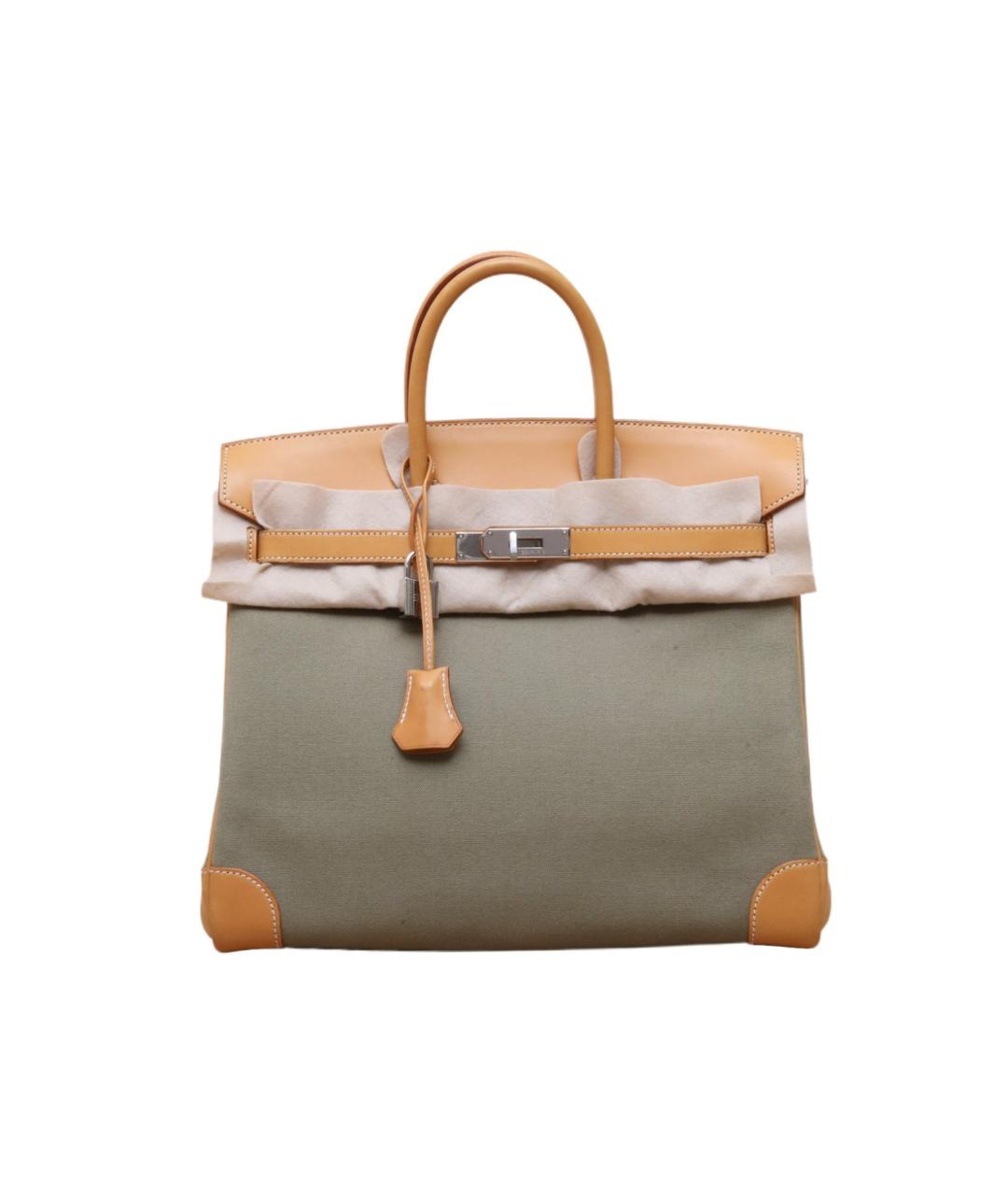 HERMES Коричневая сумка с короткими ручками, фото 1