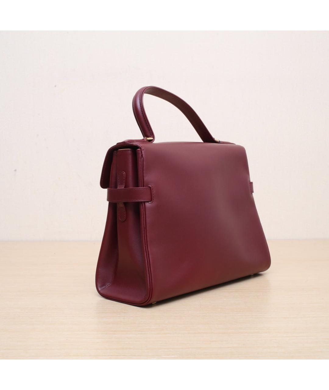 DELVAUX Красная кожаная сумка через плечо, фото 6