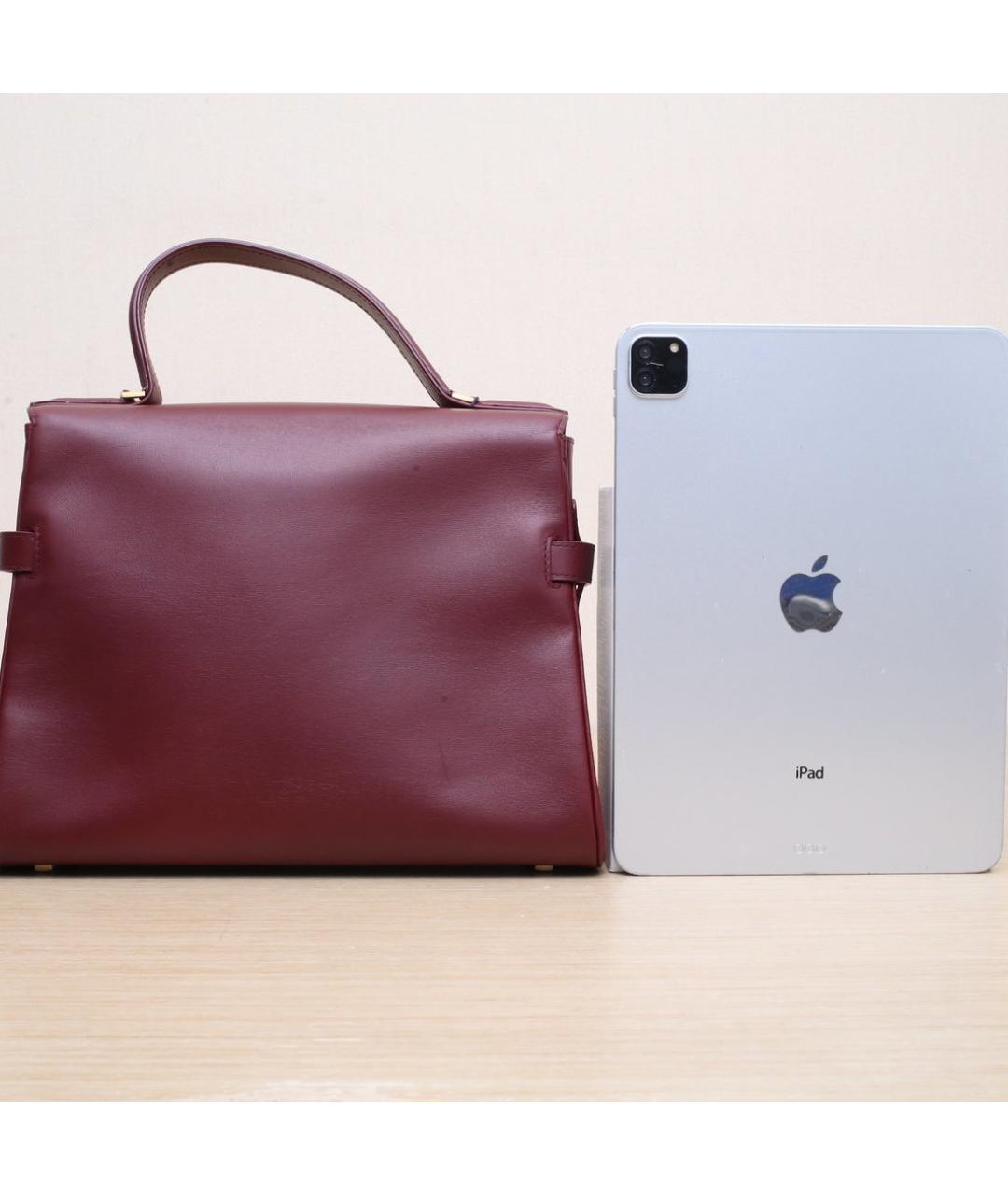 DELVAUX Красная кожаная сумка через плечо, фото 7