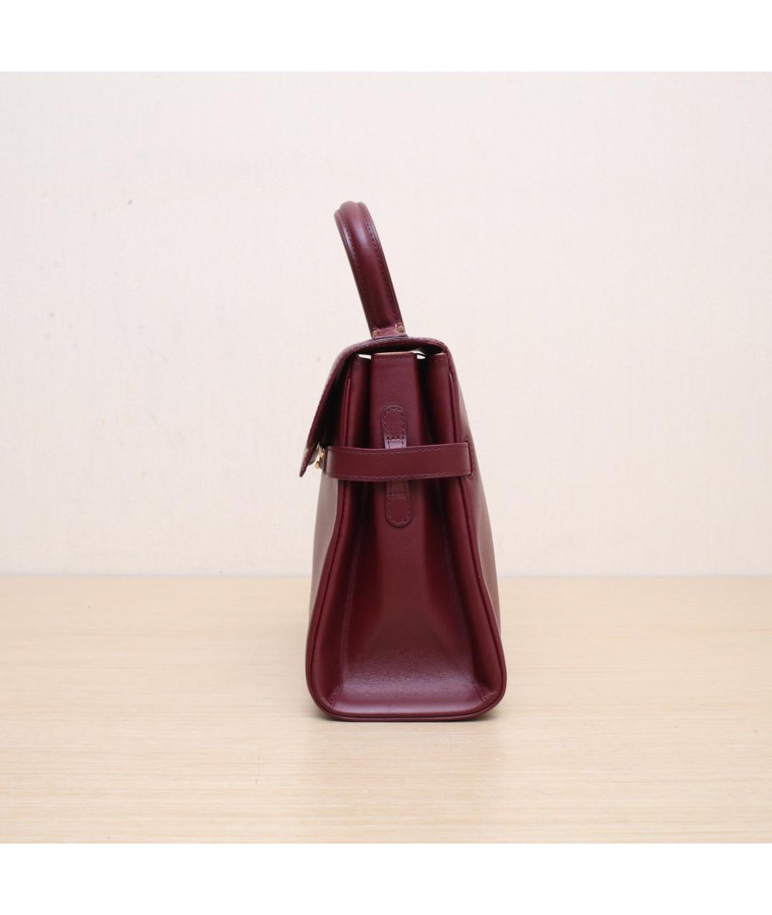 DELVAUX Красная кожаная сумка через плечо, фото 5