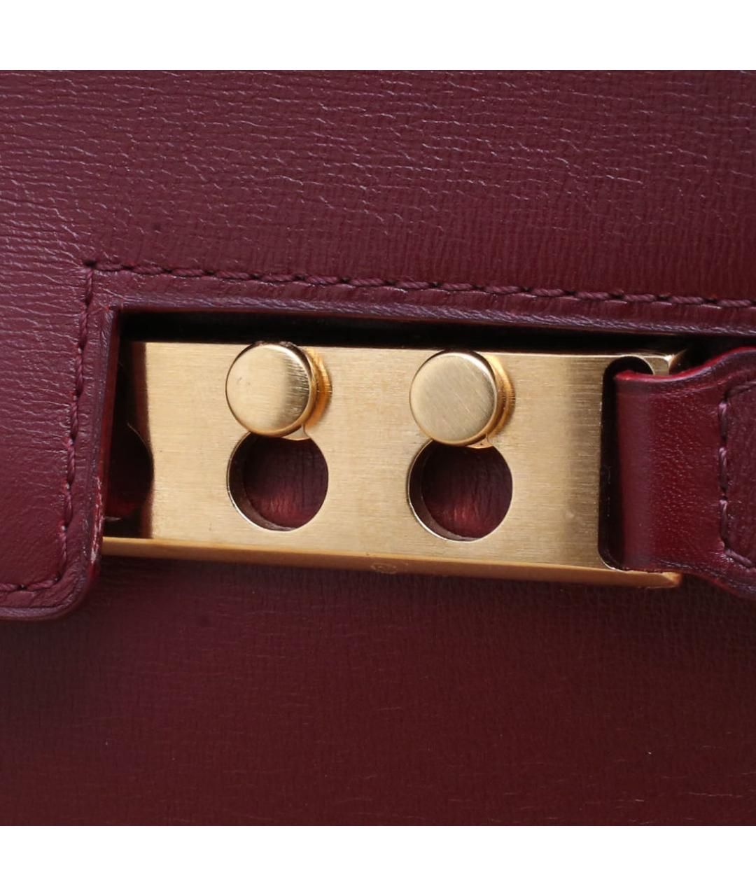 DELVAUX Красная кожаная сумка через плечо, фото 8