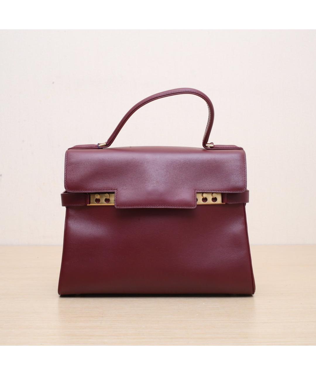 DELVAUX Красная кожаная сумка через плечо, фото 2