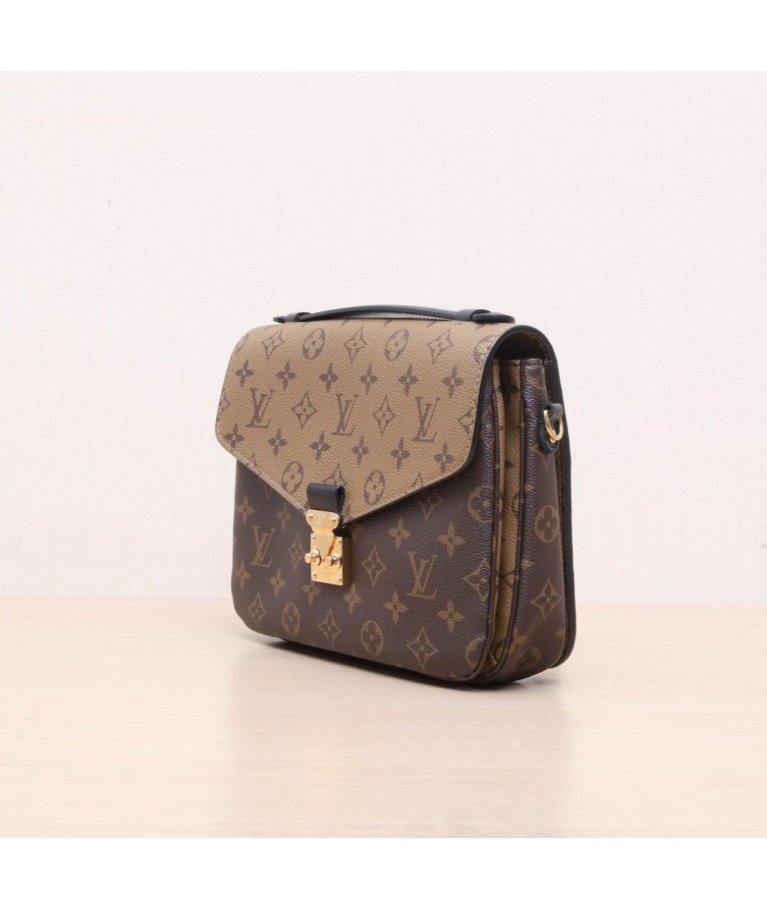 LOUIS VUITTON Коричневая сумка через плечо, фото 4