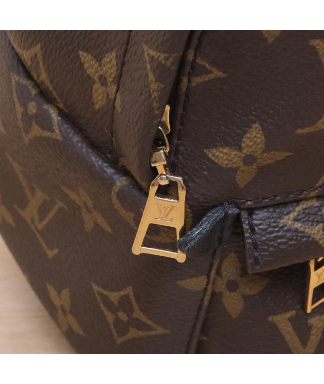 LOUIS VUITTON Коричневый рюкзак, фото 8