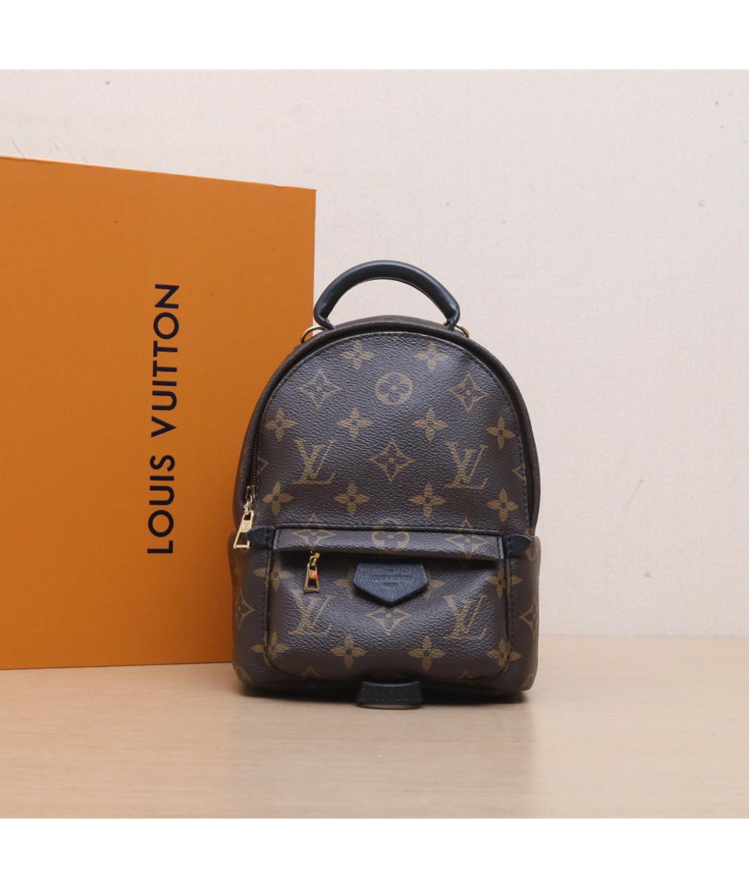 LOUIS VUITTON Коричневый рюкзак, фото 2