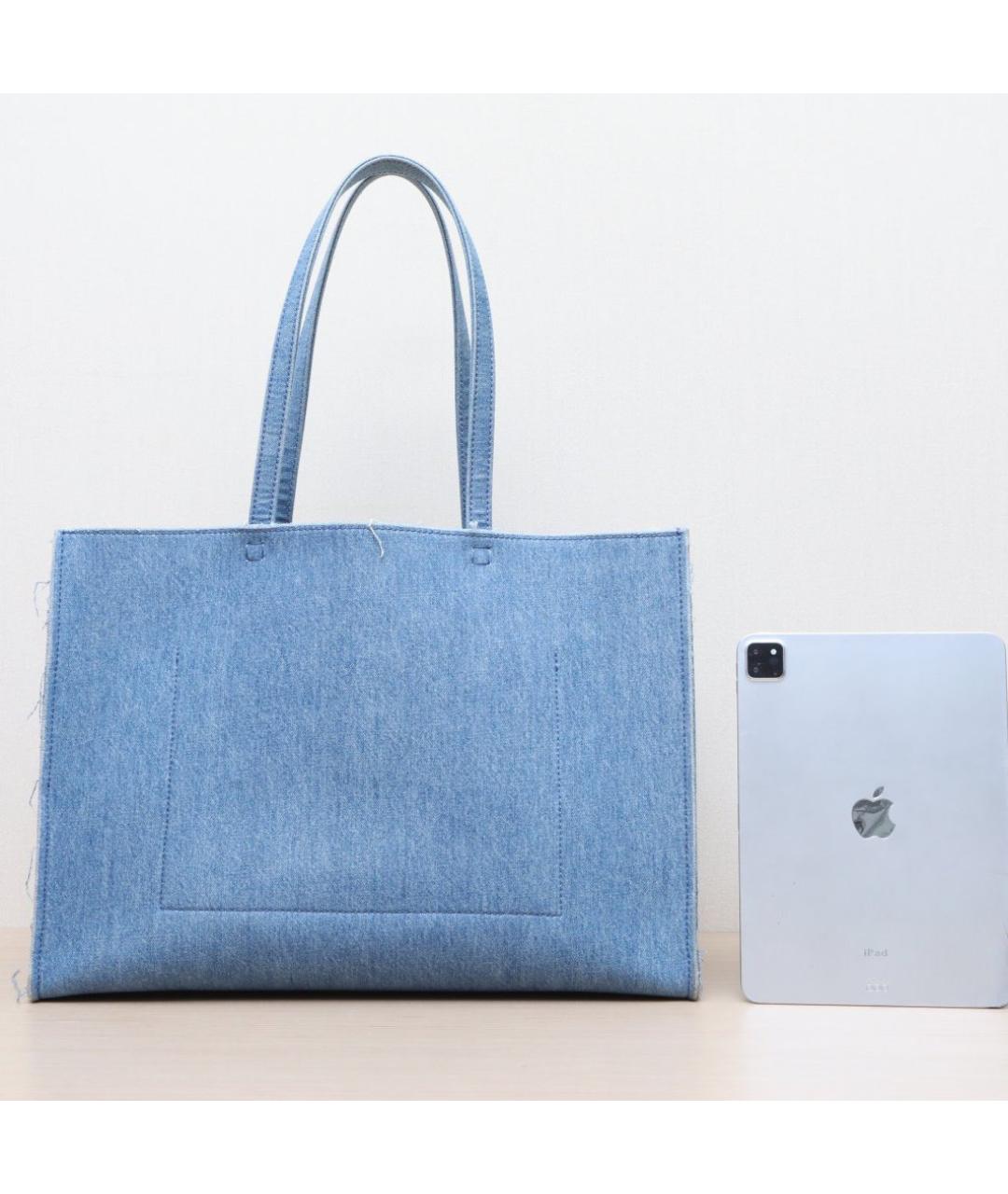 GIVENCHY Синяя деним сумка через плечо, фото 7