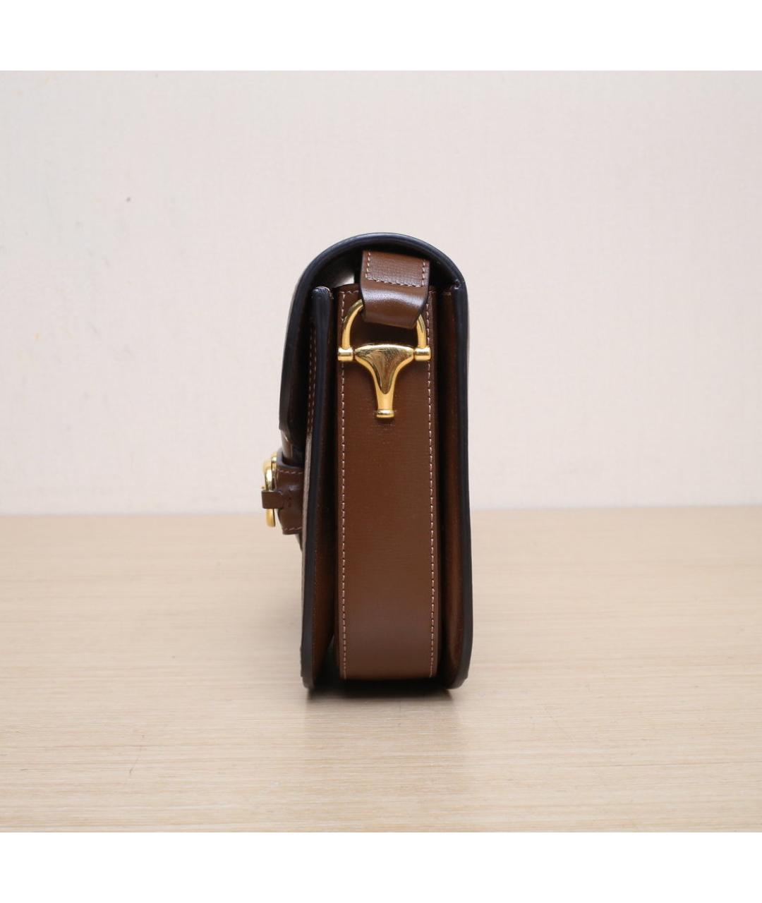 GUCCI Коричневая сумка через плечо, фото 5