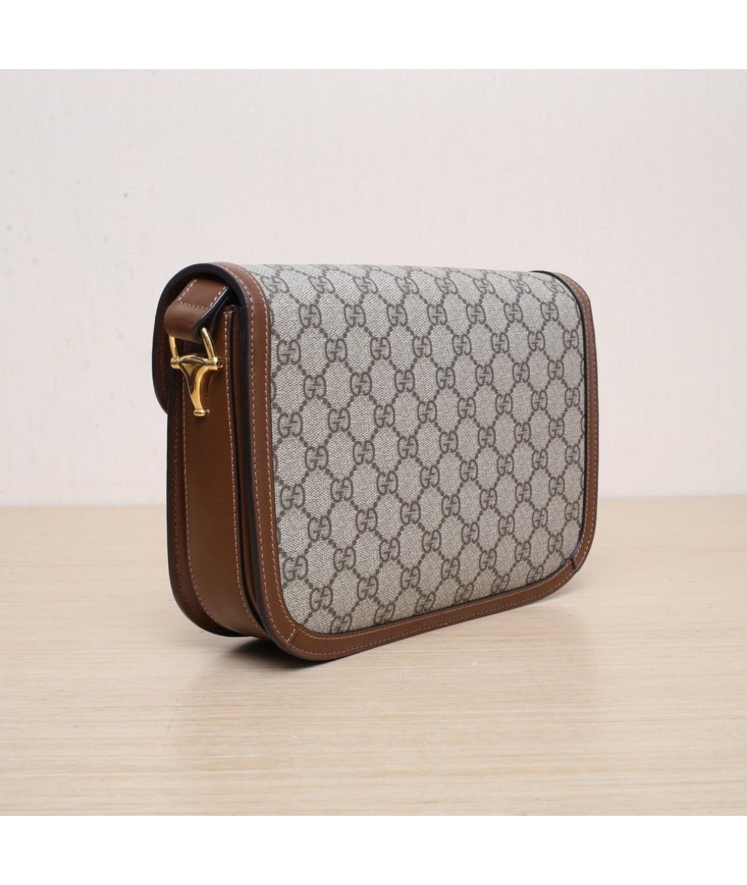 GUCCI Коричневая сумка через плечо, фото 6