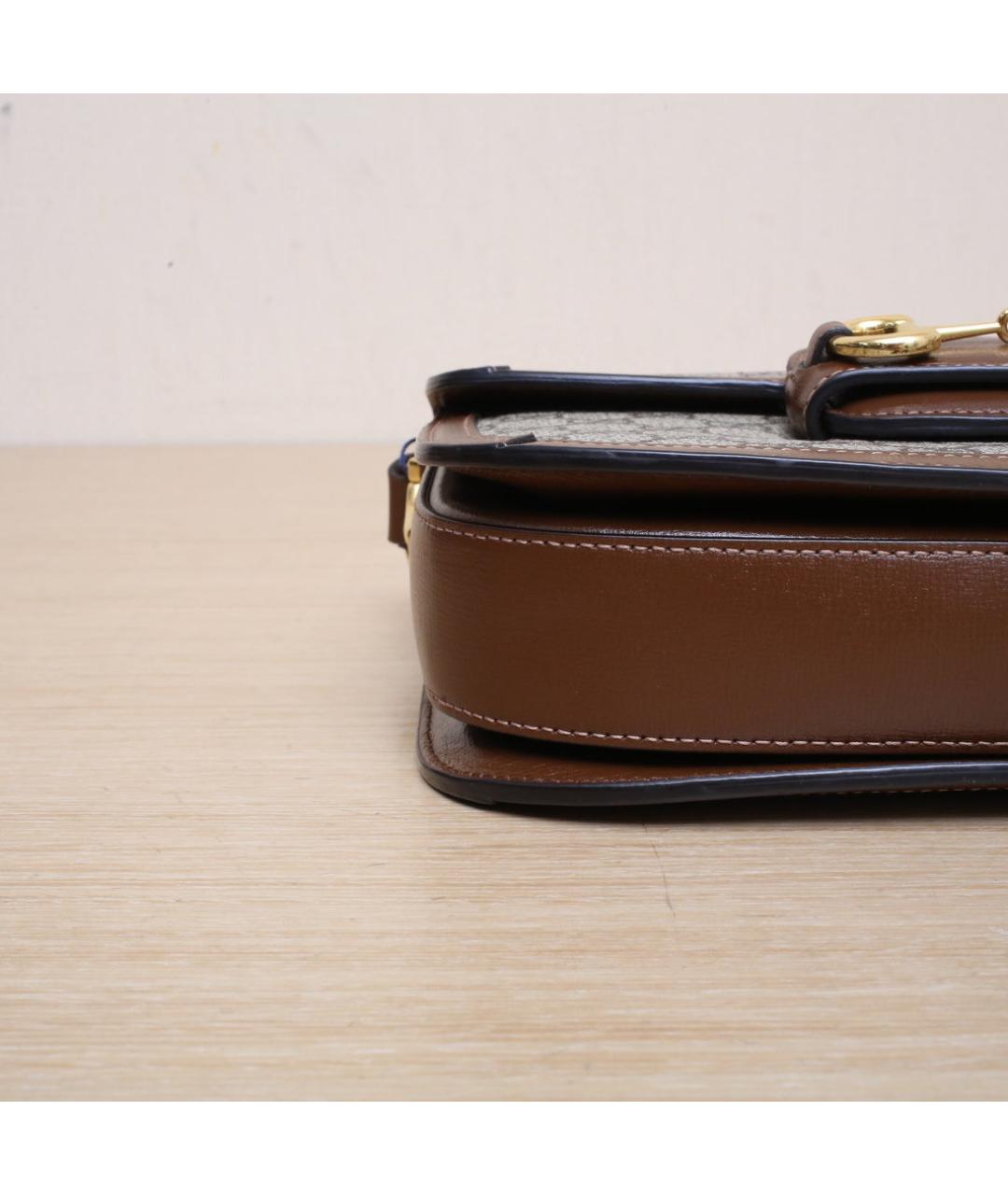 GUCCI Коричневая сумка через плечо, фото 9