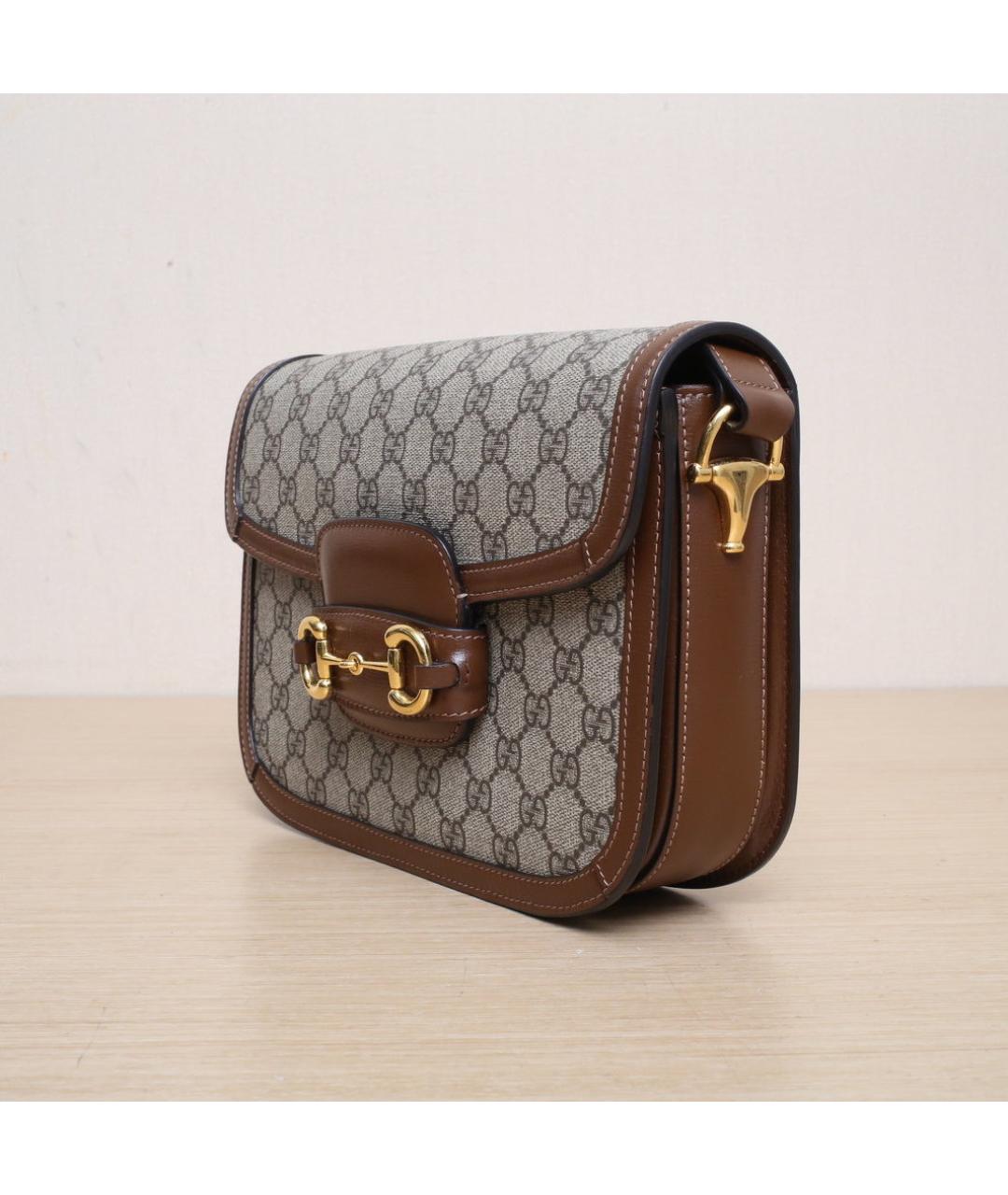 GUCCI Коричневая сумка через плечо, фото 4