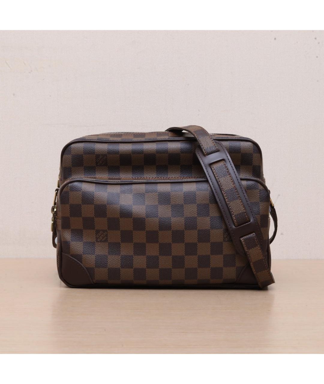 LOUIS VUITTON Коричневая сумка через плечо, фото 3