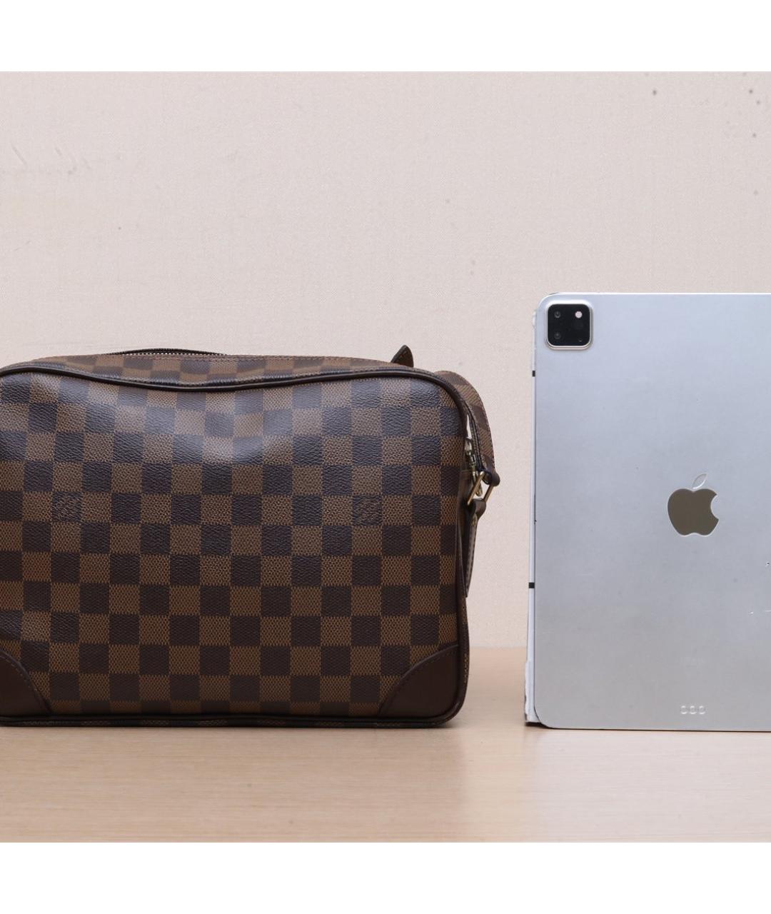 LOUIS VUITTON Коричневая сумка через плечо, фото 7