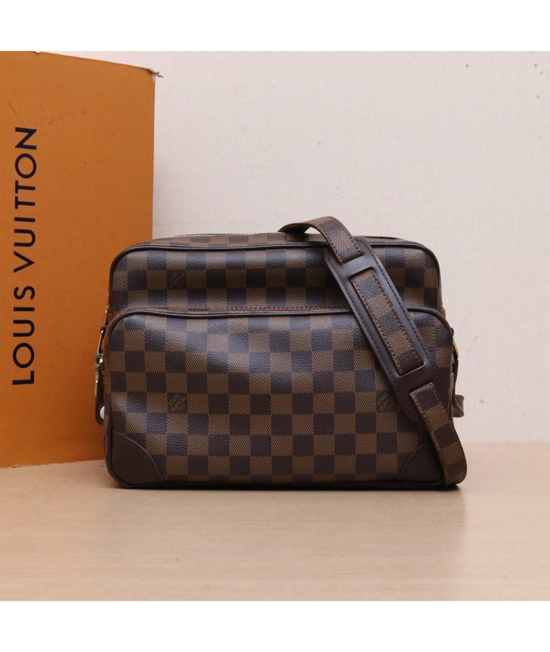 LOUIS VUITTON Коричневая сумка через плечо, фото 2