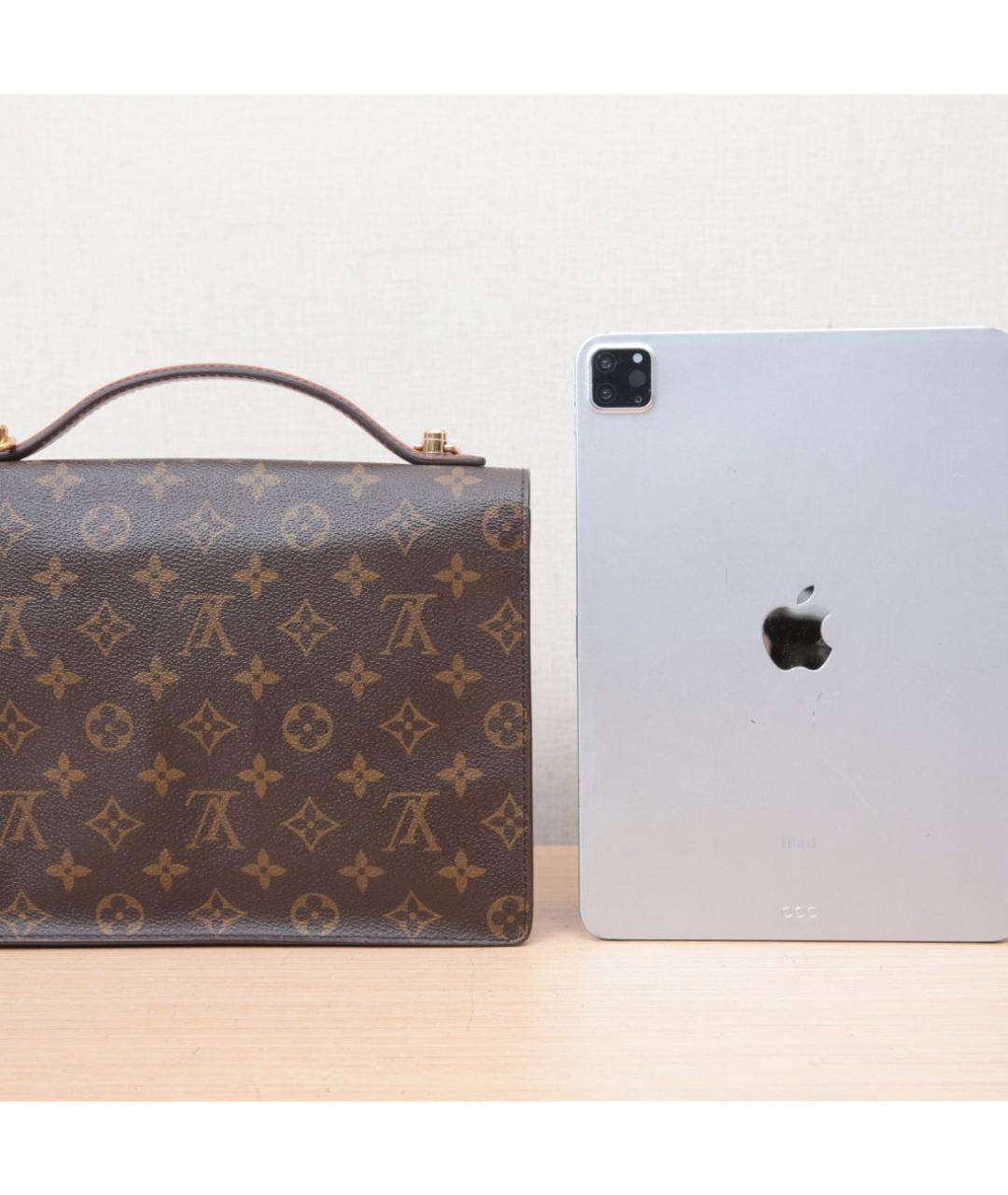 LOUIS VUITTON Коричневая сумка через плечо, фото 6