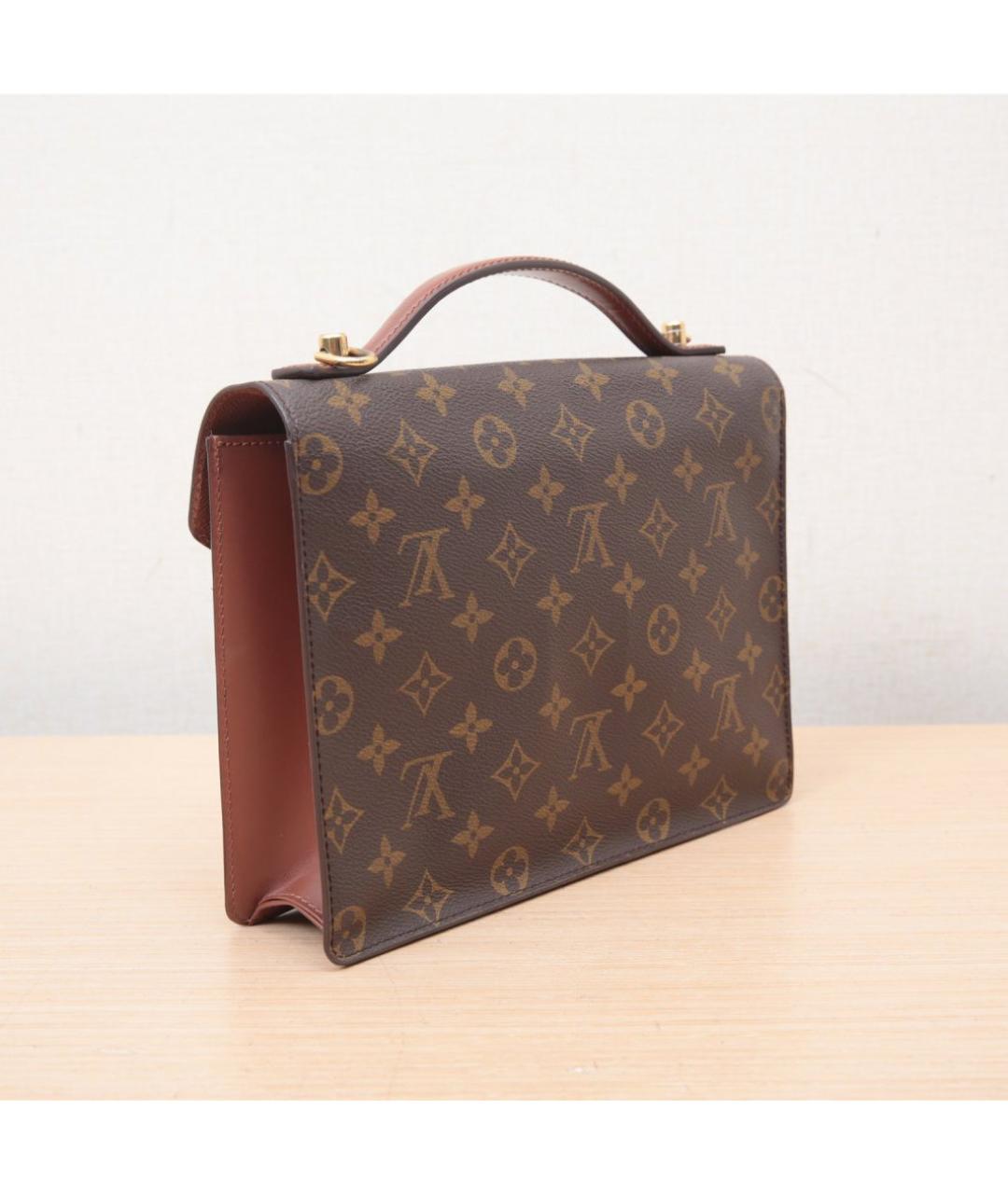 LOUIS VUITTON Коричневая сумка через плечо, фото 5