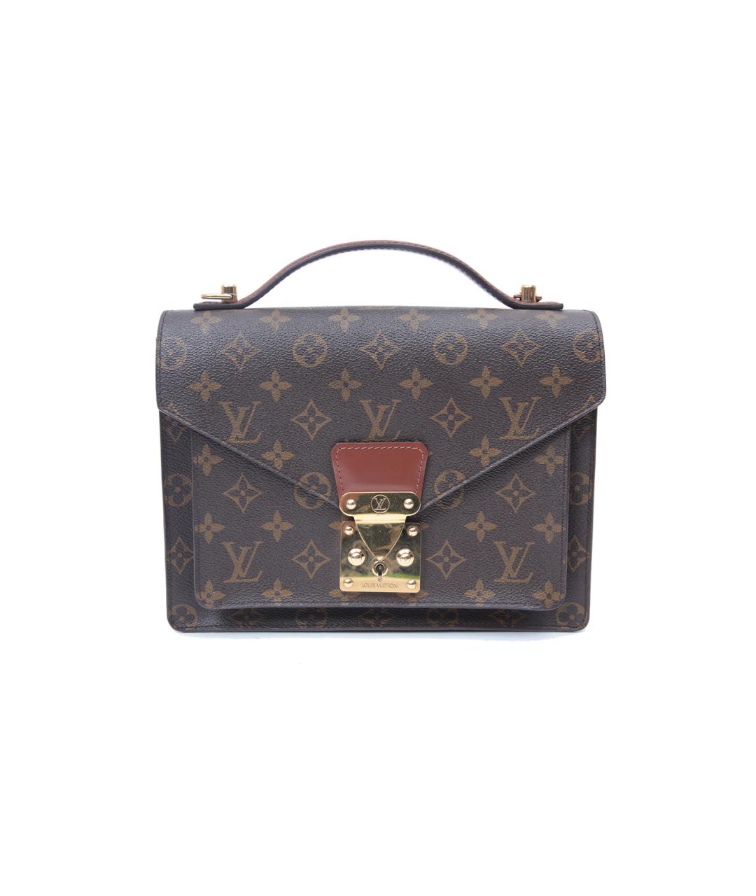 LOUIS VUITTON Коричневая сумка через плечо, фото 1